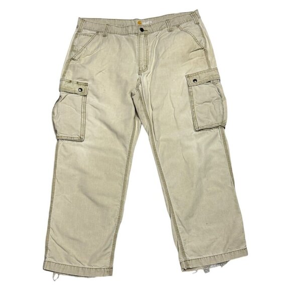 Carhartt Work Cargo Casual Outdoor Farm Streetwear Pants 40x28 - Picture 1 of 6